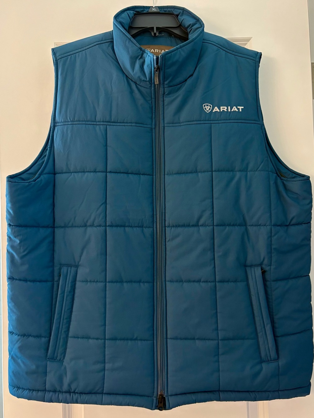 Ariat Teal Blue Quilted Puffer Vest